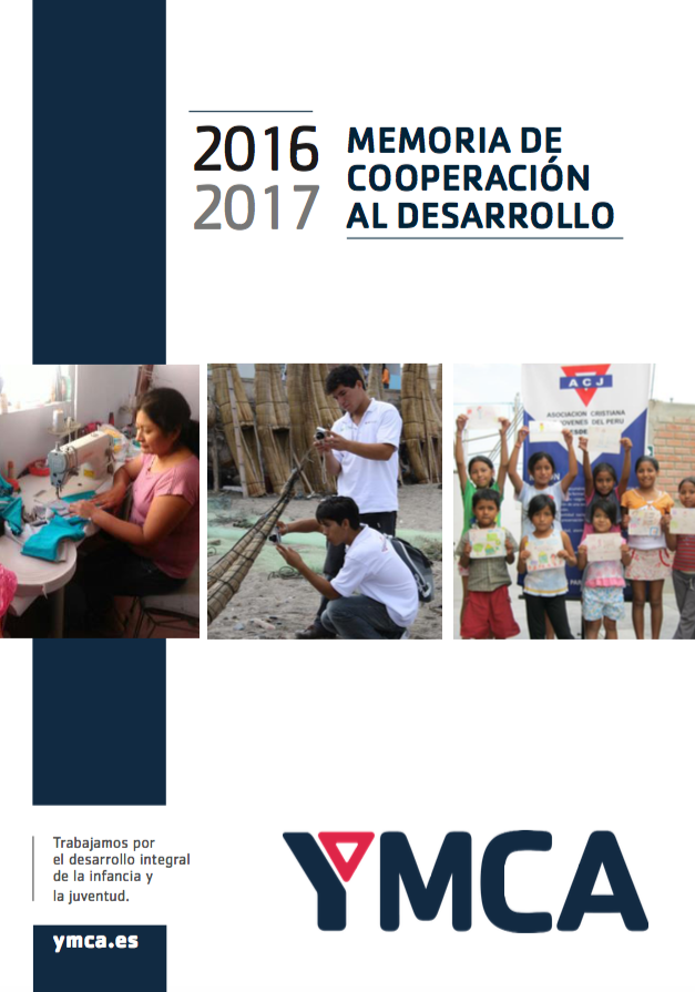 memoria de cooperación para el desarrollo YMCA 2017