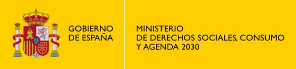 Logo Ministerio de Derechos Sociales, Consumo y Agenda 2030